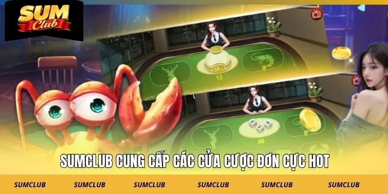 SUMCLUB cung cấp các cửa cược đơn cực hot