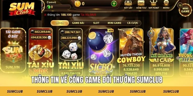Thông tin về nguồn gốc hoạt động của SUMCLUB